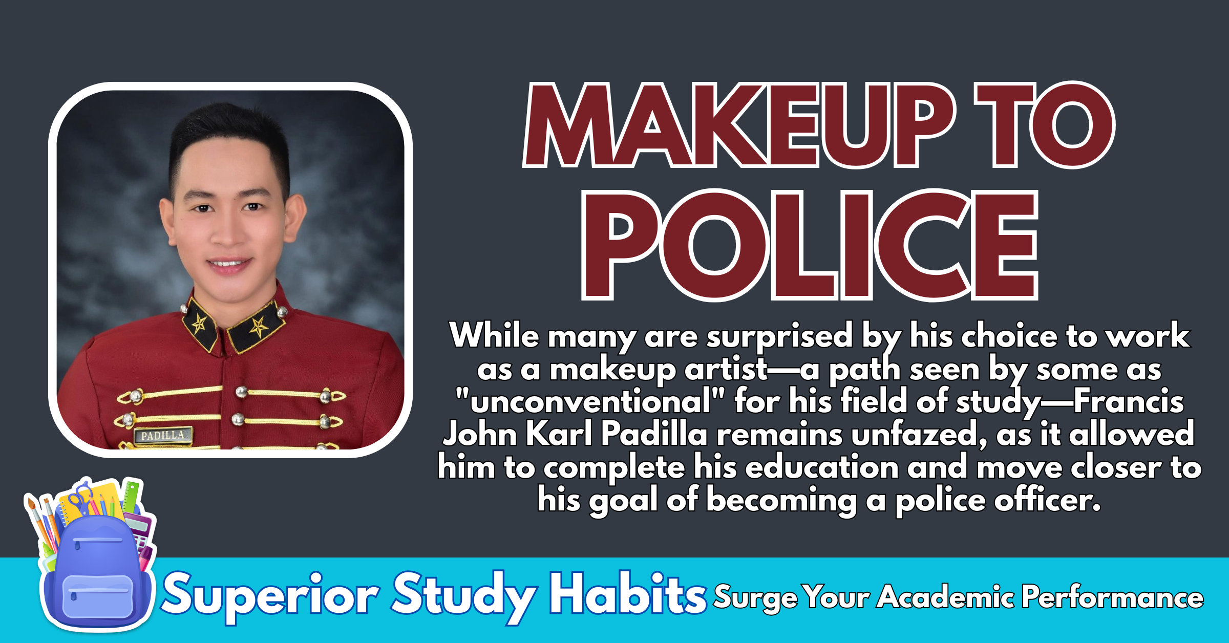 This Makeup Artist is Proud BS Criminology Degree Holder