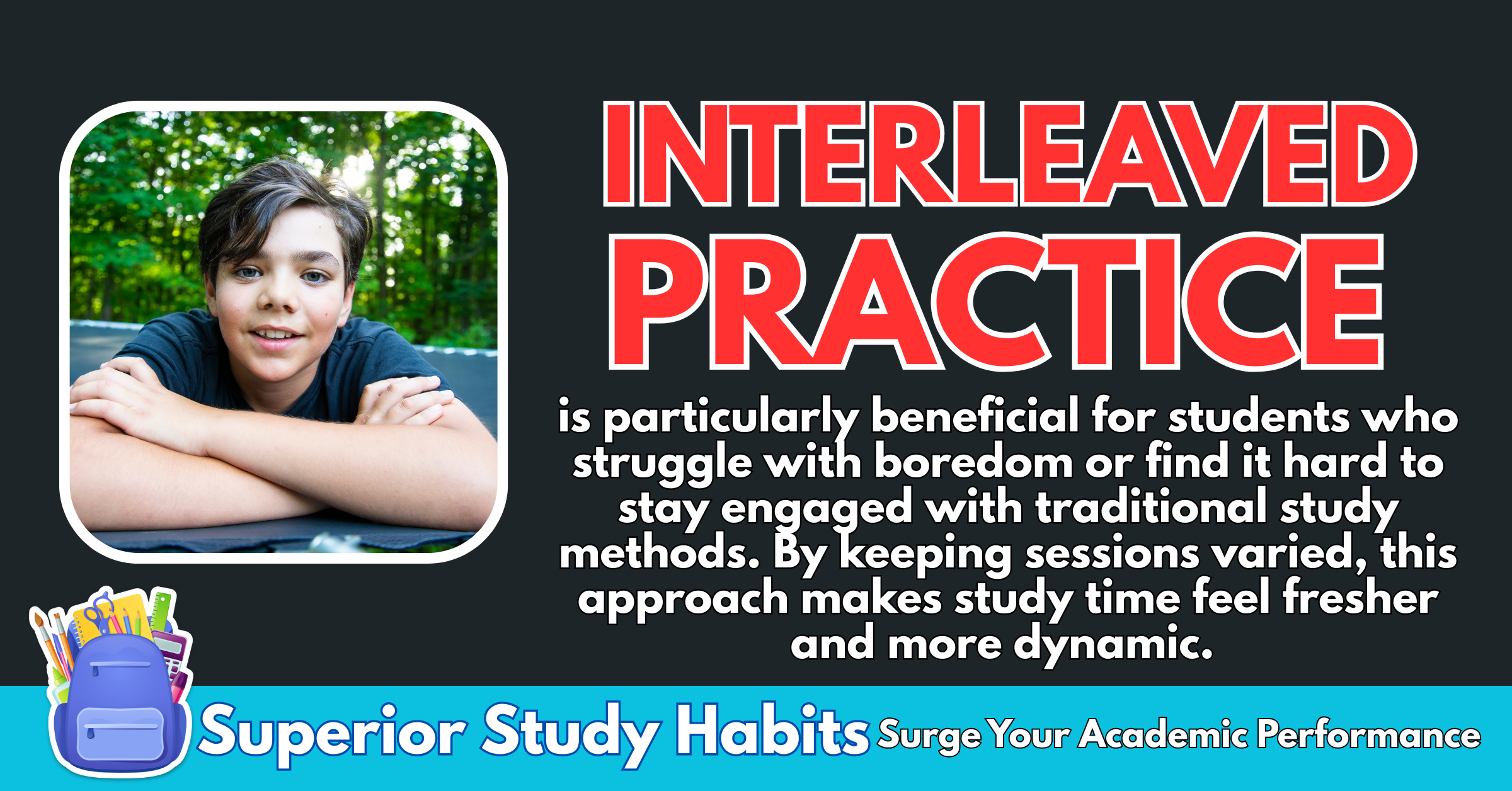 Interleaved practice makes you learn several skills at once