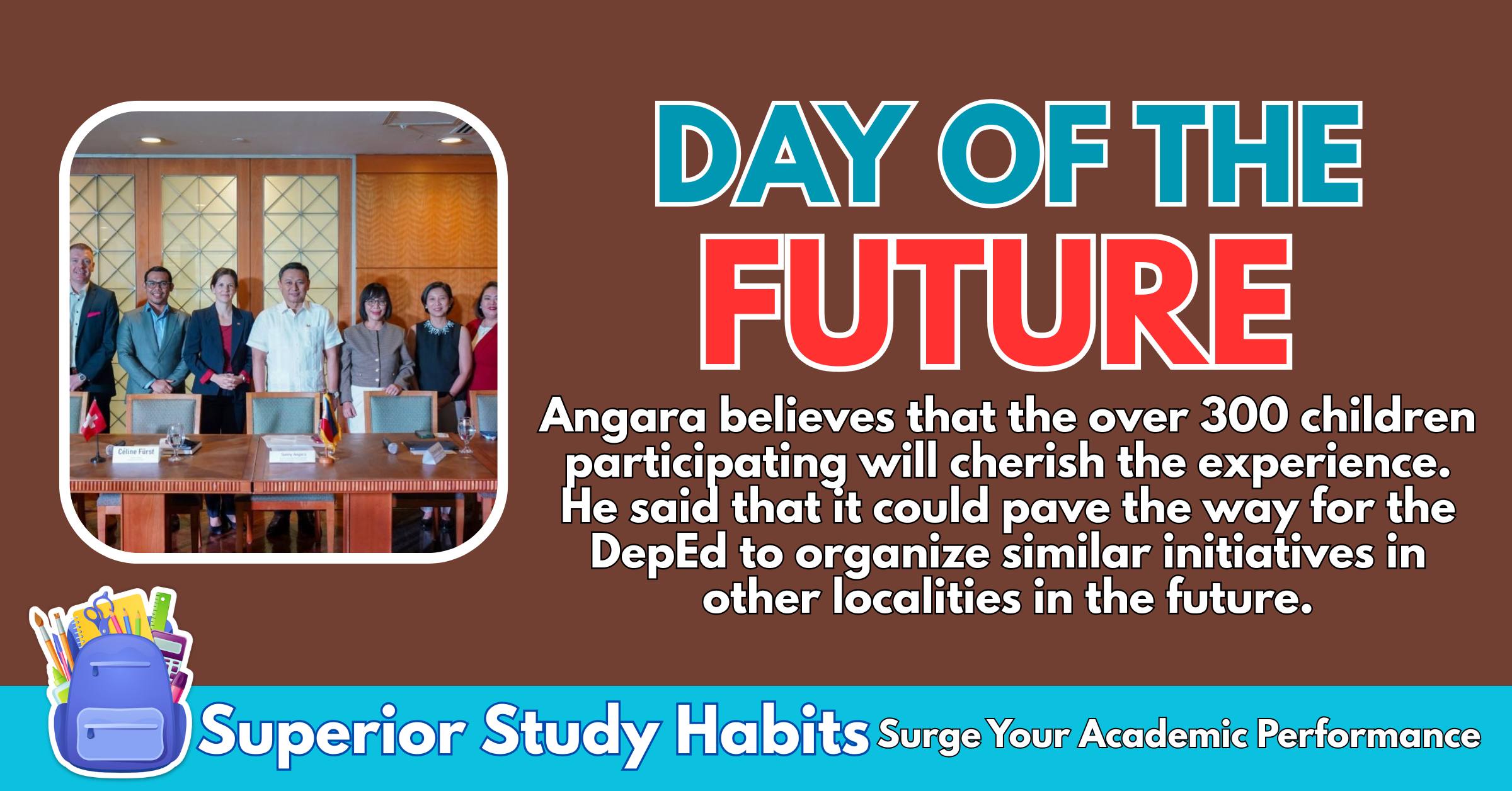 Switzerland Exposes Grade Schoolers to Career Opportunities via Day of the Future. And DepEd Wants to Do It in PH Too
