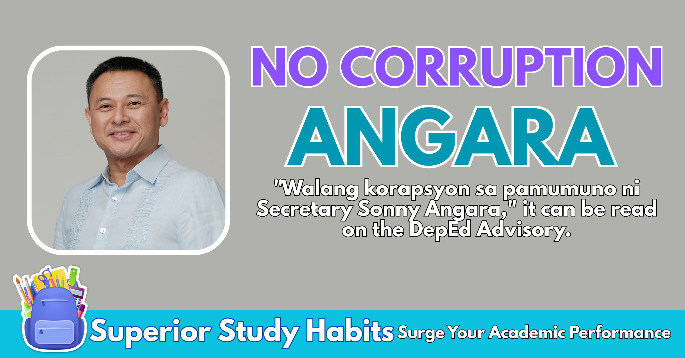 No Corruption or Malpractice Under Angara Leadership