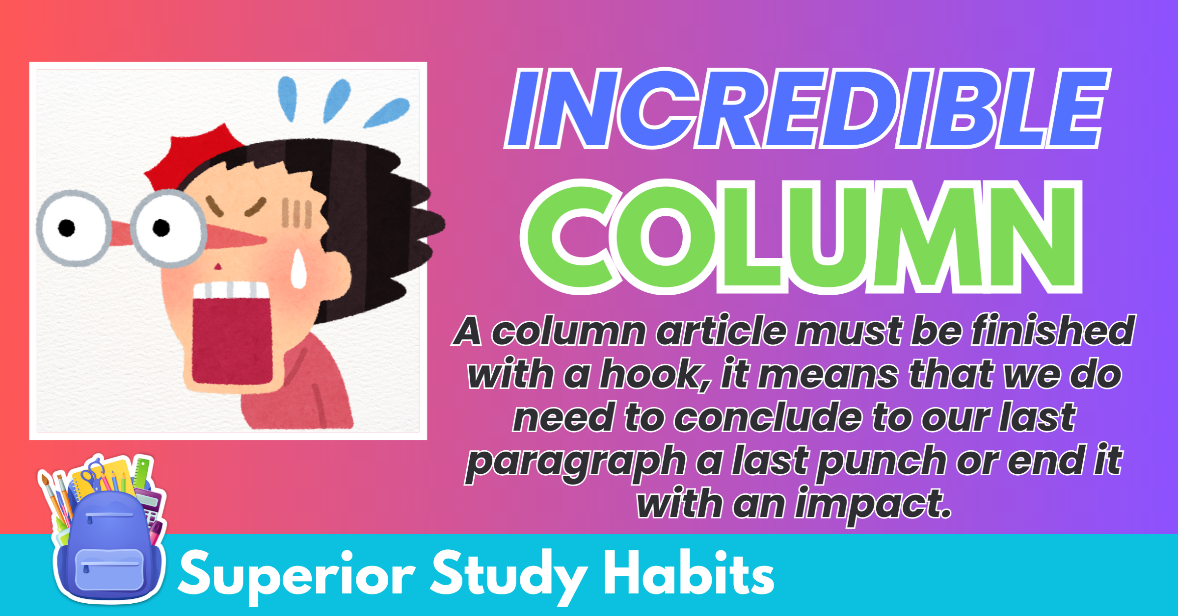 Mornblog column writing tips