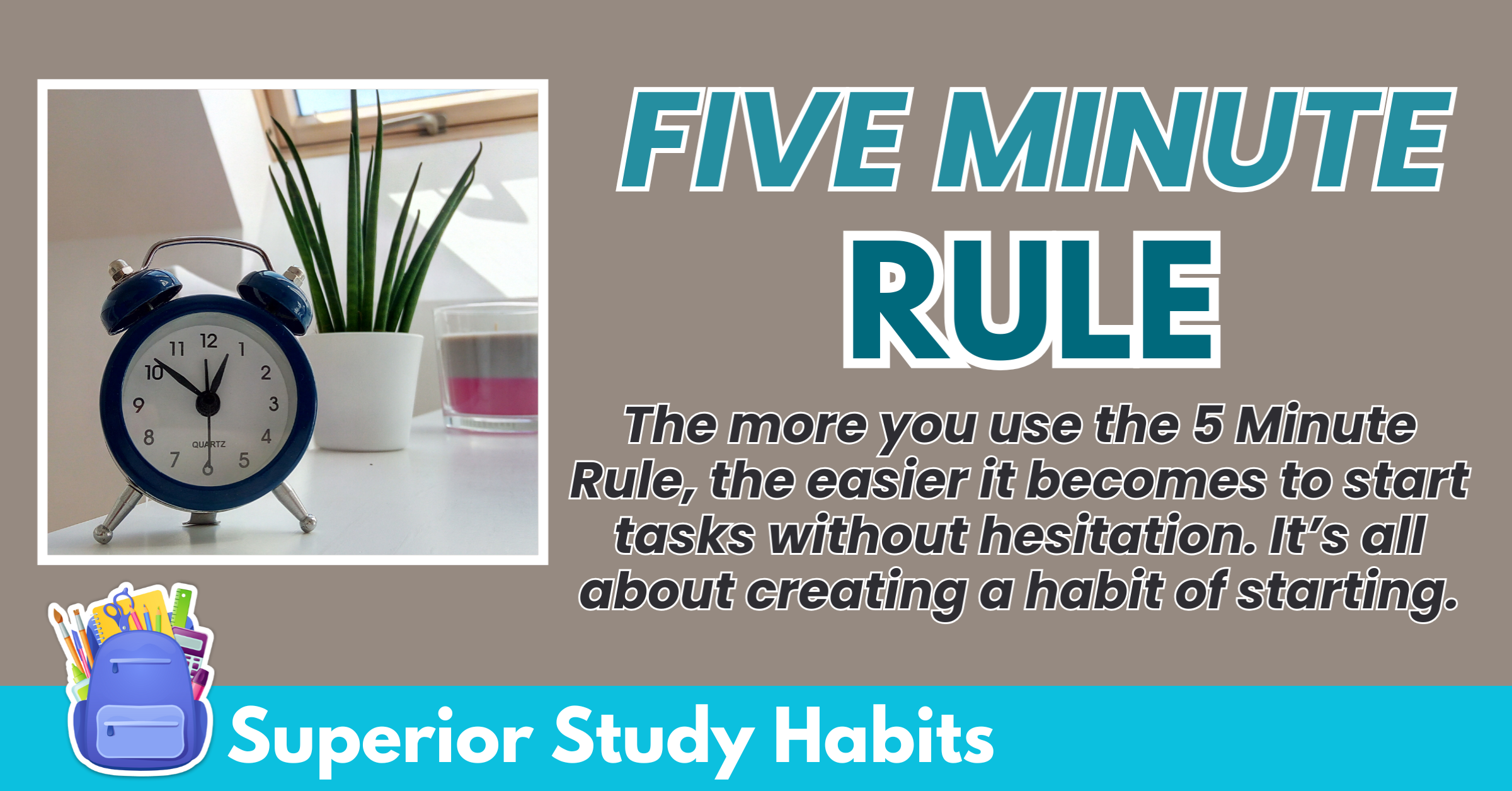5 minute rule