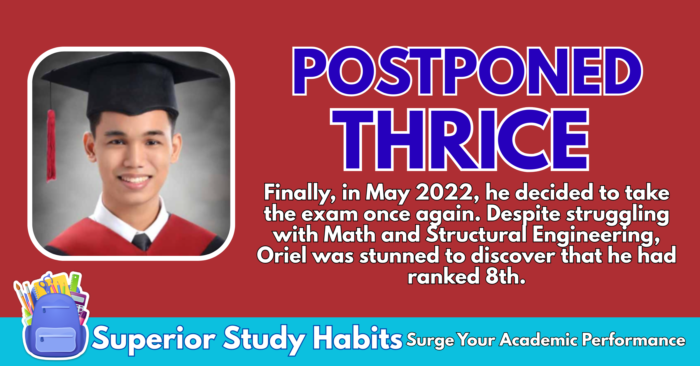 Civil Engineering Board Top 8 Recounts Feeling License Was Not for Him After Exam Postponed Thrice