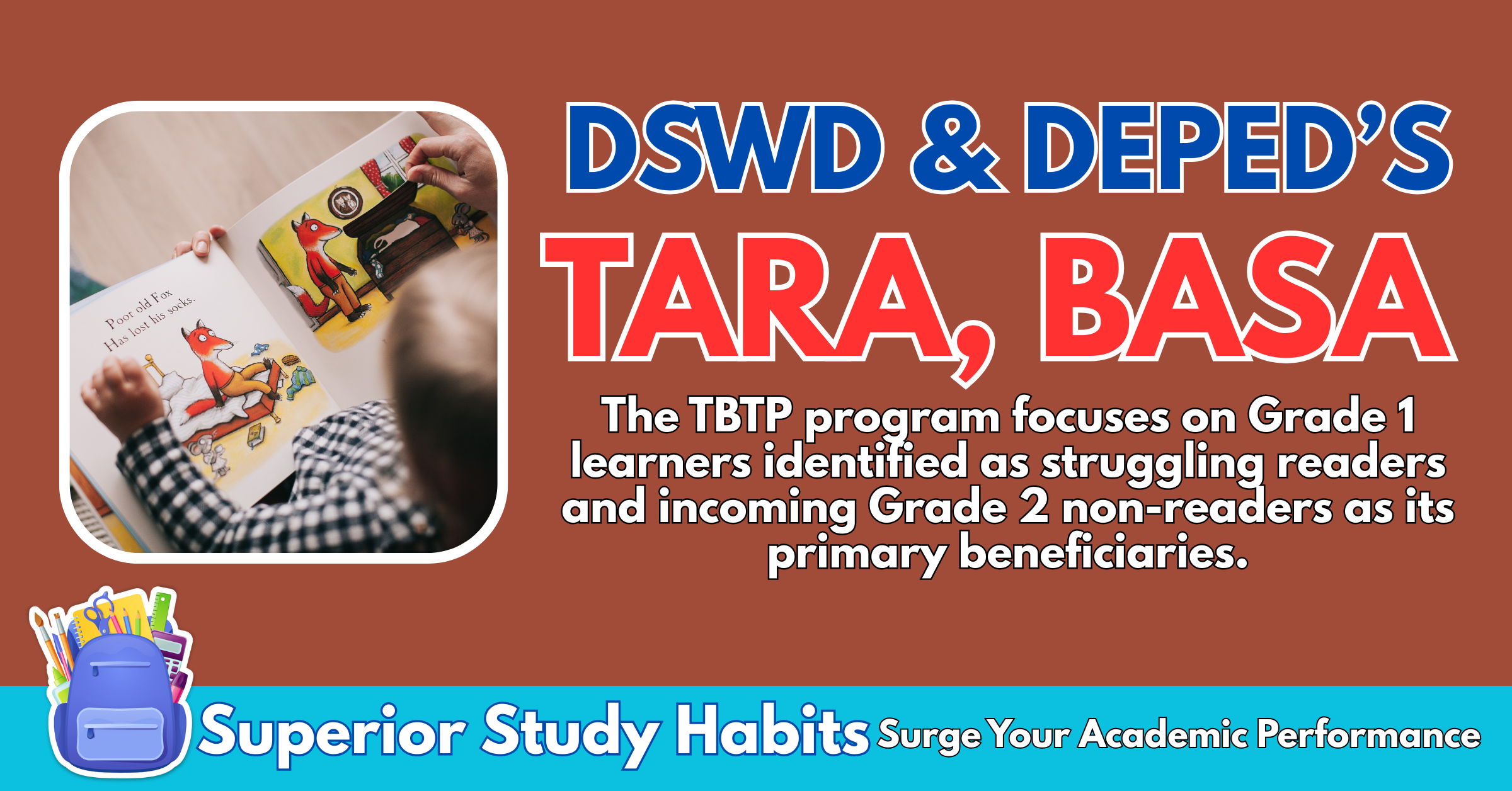 Tara, Basa! Continues: Marginalized Individuals Get Job While Helping Struggling Learners Read