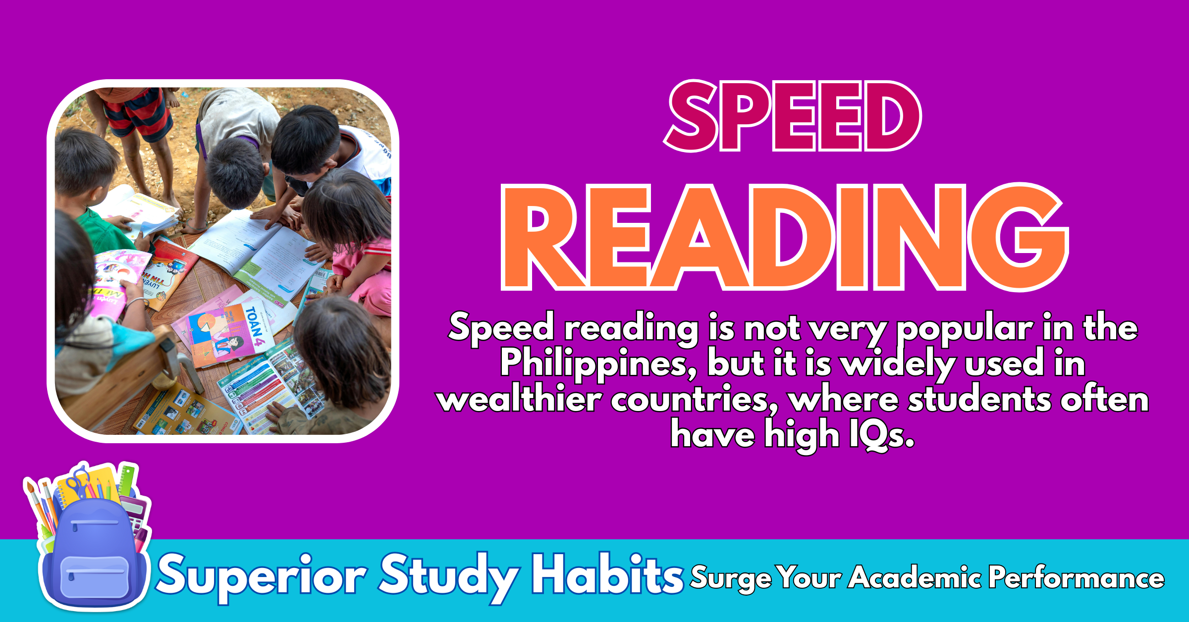 Should You Be Practicing Speed Reading Technique? Student with High IQ Does