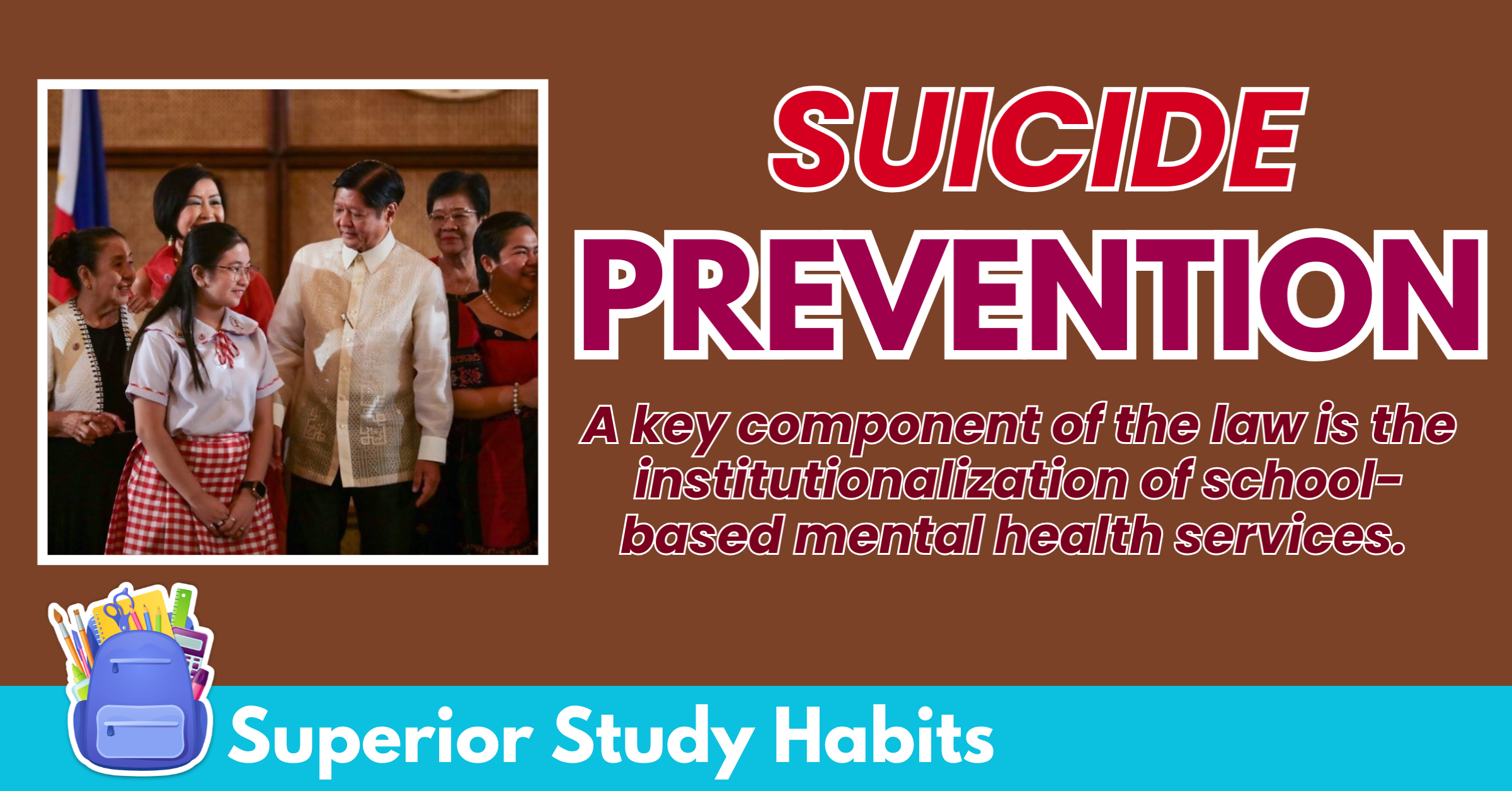 Basic Education Mental Health and Well-Being Promotion Act is Now a Law