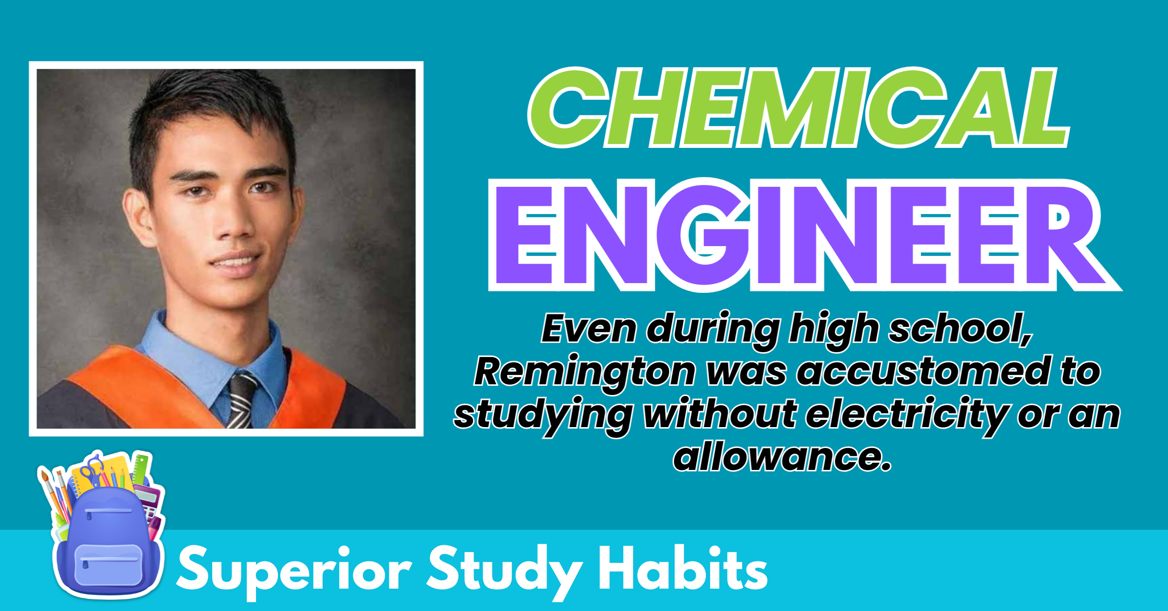 Both Parents Passed Away but Determined to Finish is Top 1 in Chemical Engineering Board Exam