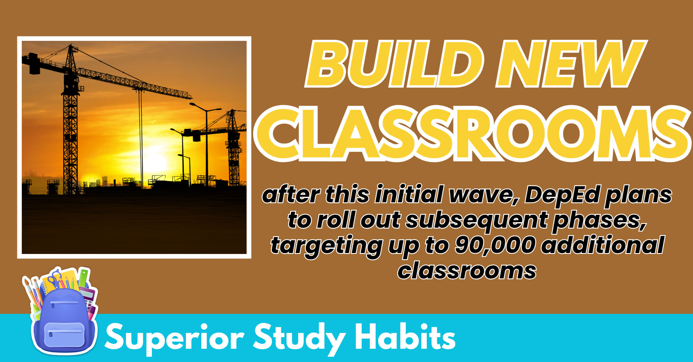 Tens of Thousands of Classrooms Underway