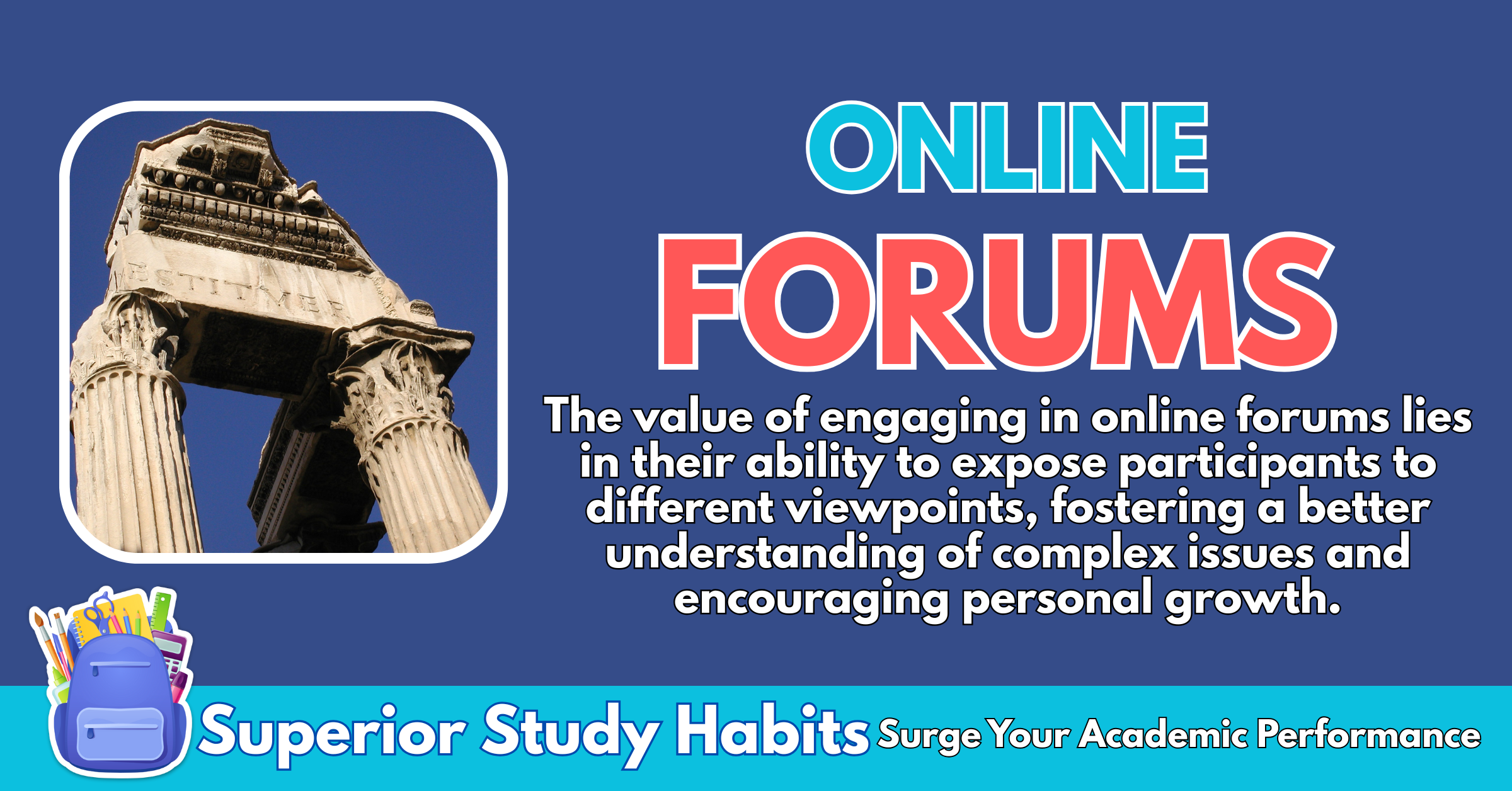 Online forums in learning