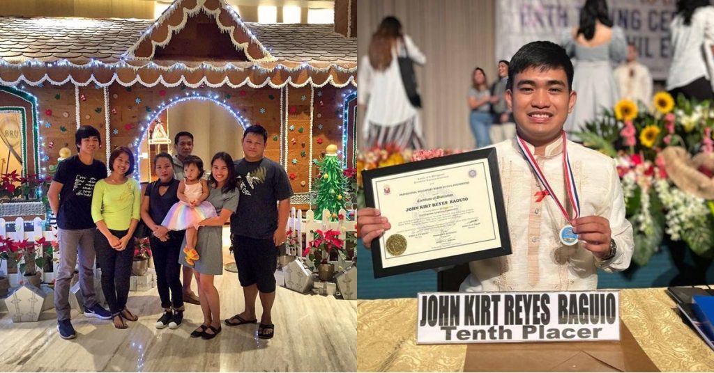 It's His Late Father's Dream for Him: Son of Construction Worker Ranks 10th in Engineering Board Exam 5 baguio 3
