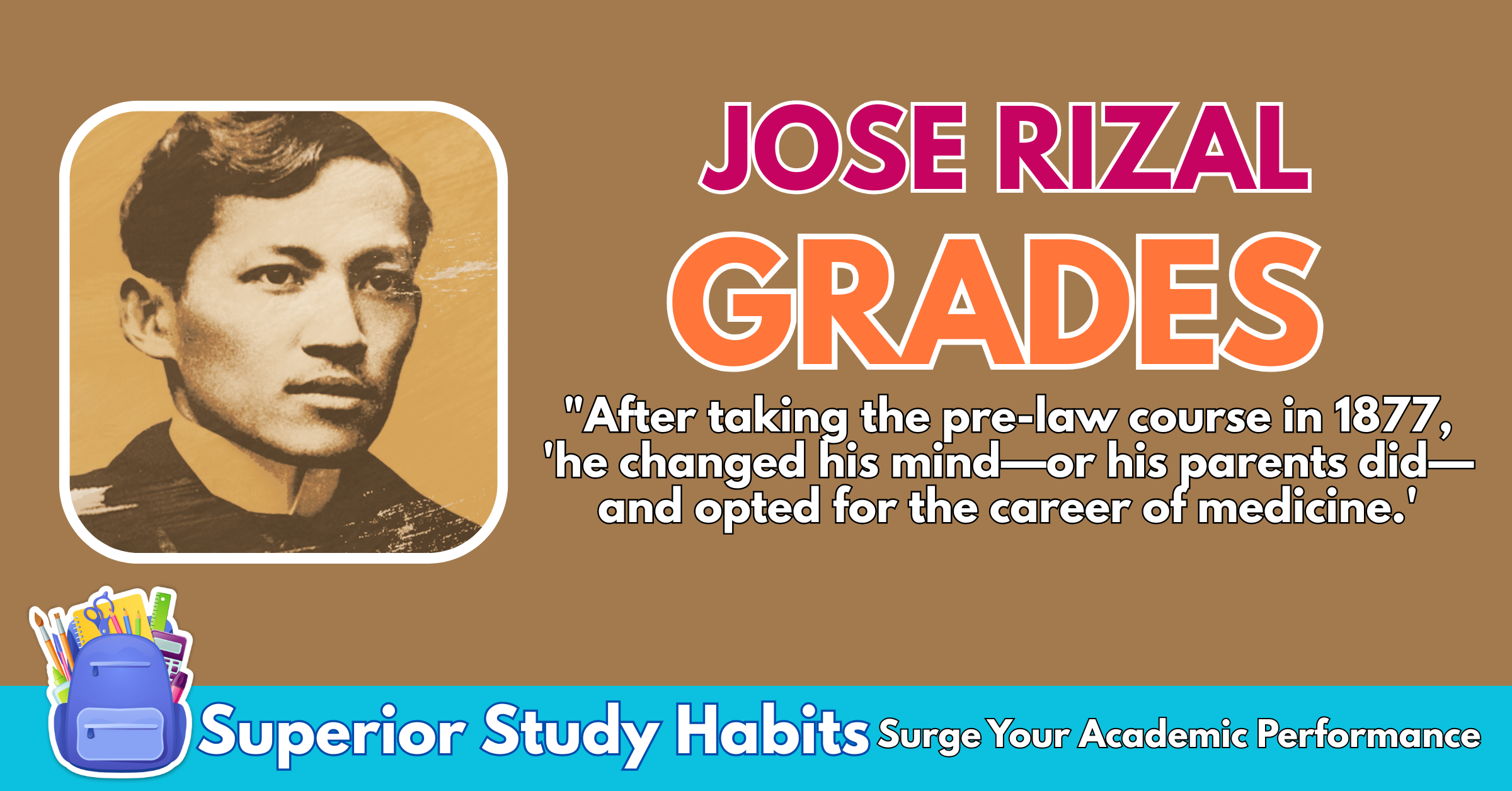 Jose Rizal's extraordinary school performance at UST