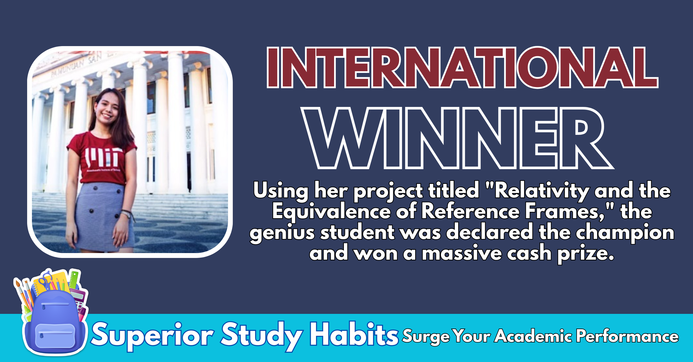 Leyte Student wins P20M in International Science Competition