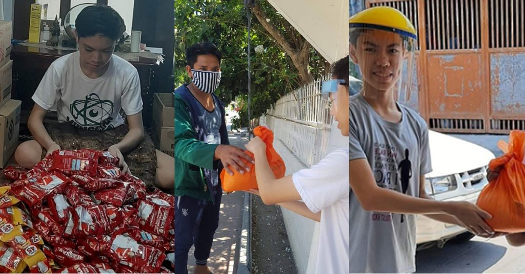 From His P3k Scholar Fund, This Grade 9 Helped 200+ Families - Simple Acts of Kindness Go a Long Way 6 Grade 9 helped 200+ families