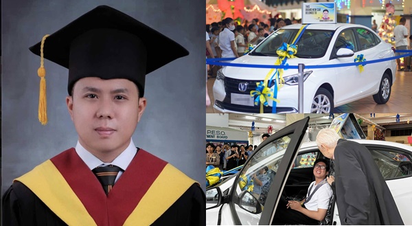 He Skipped Classes, Had Difficulties with Math; Civil Engineer LE Top 1 Receives Incentives from Alma Mater 5 lauta 3