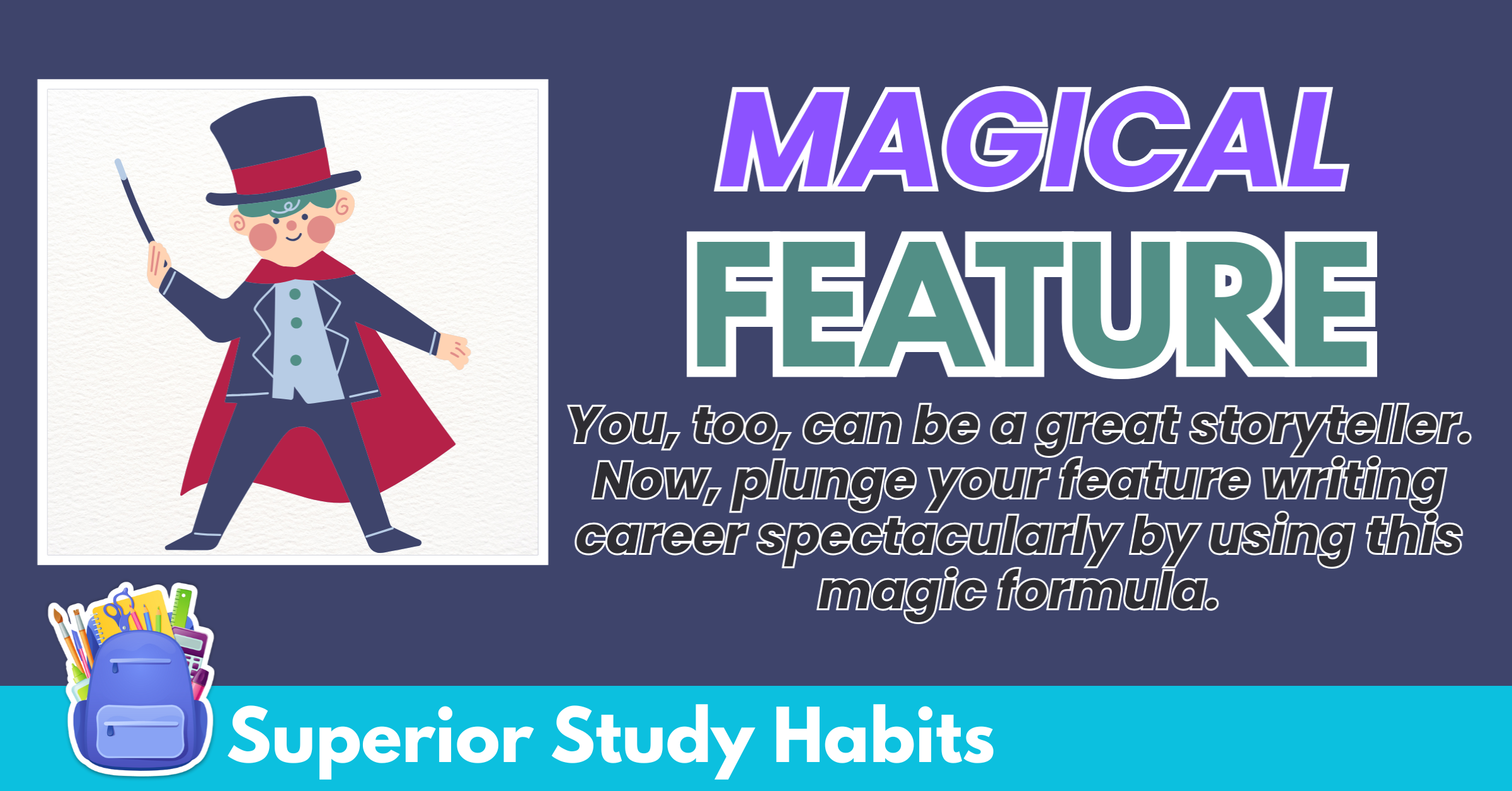 feature writing career