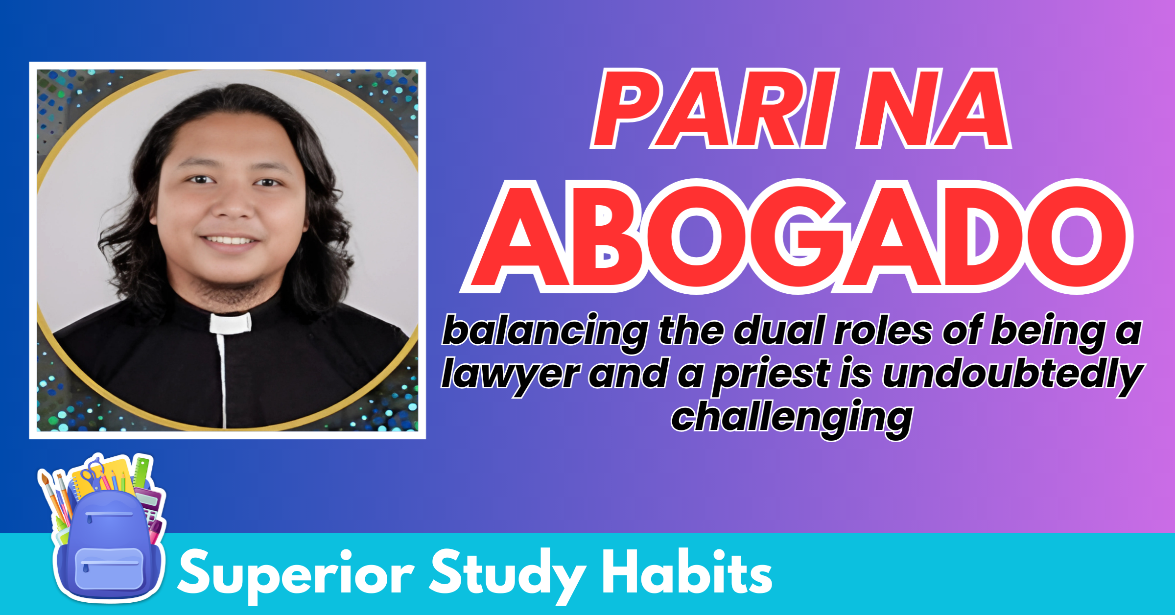This Sorsogon Priest Passed the Bar Exams