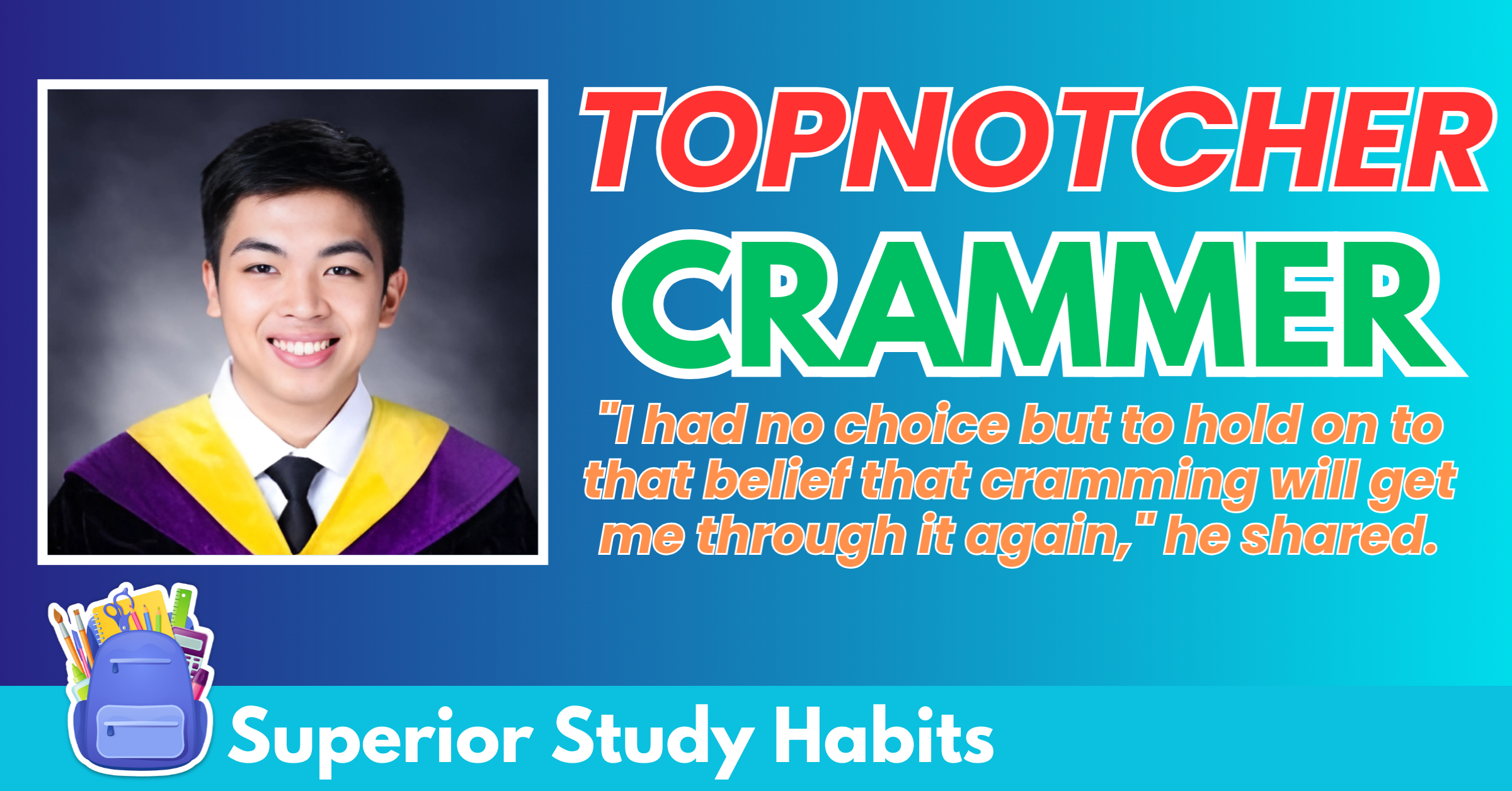 MedTech Topnotcher Shares He Prepared for Only 3 Weeks