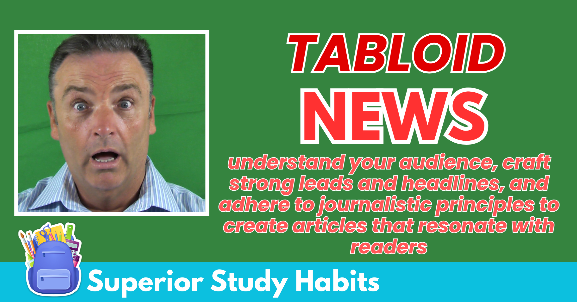 Write Straight News Article for a Tabloid