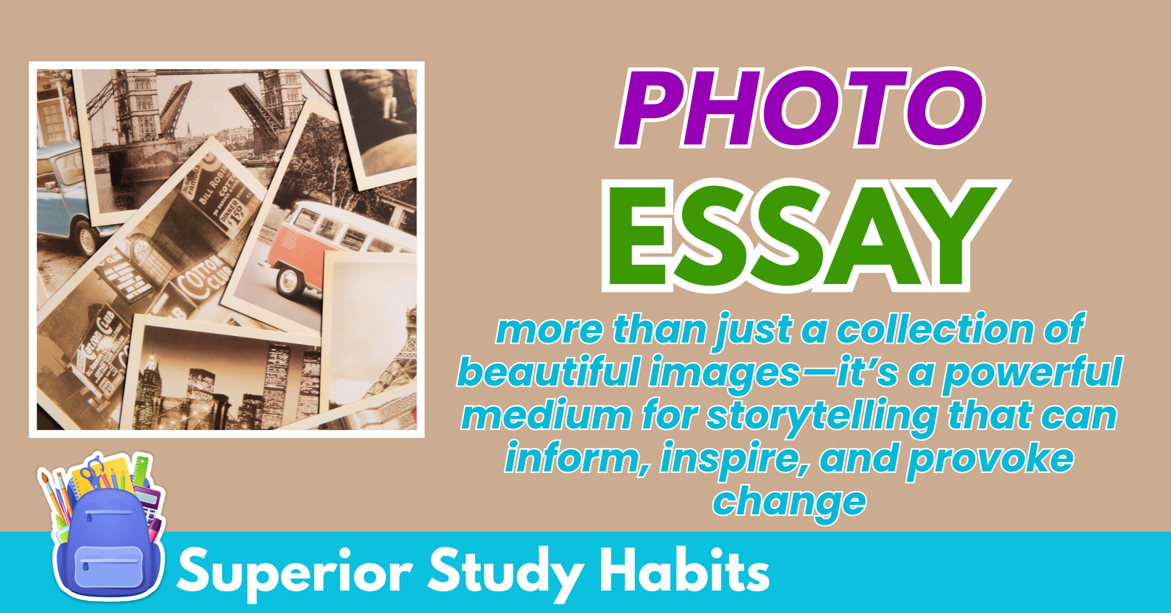 Effective and Striking Photo Essay in Photojournalism