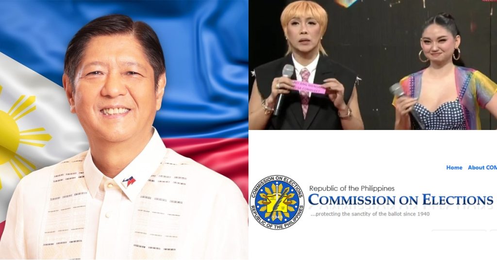 Showtime contestant unfamiliar with COMELEC, Malacañang 'unbothered' 6 bbm