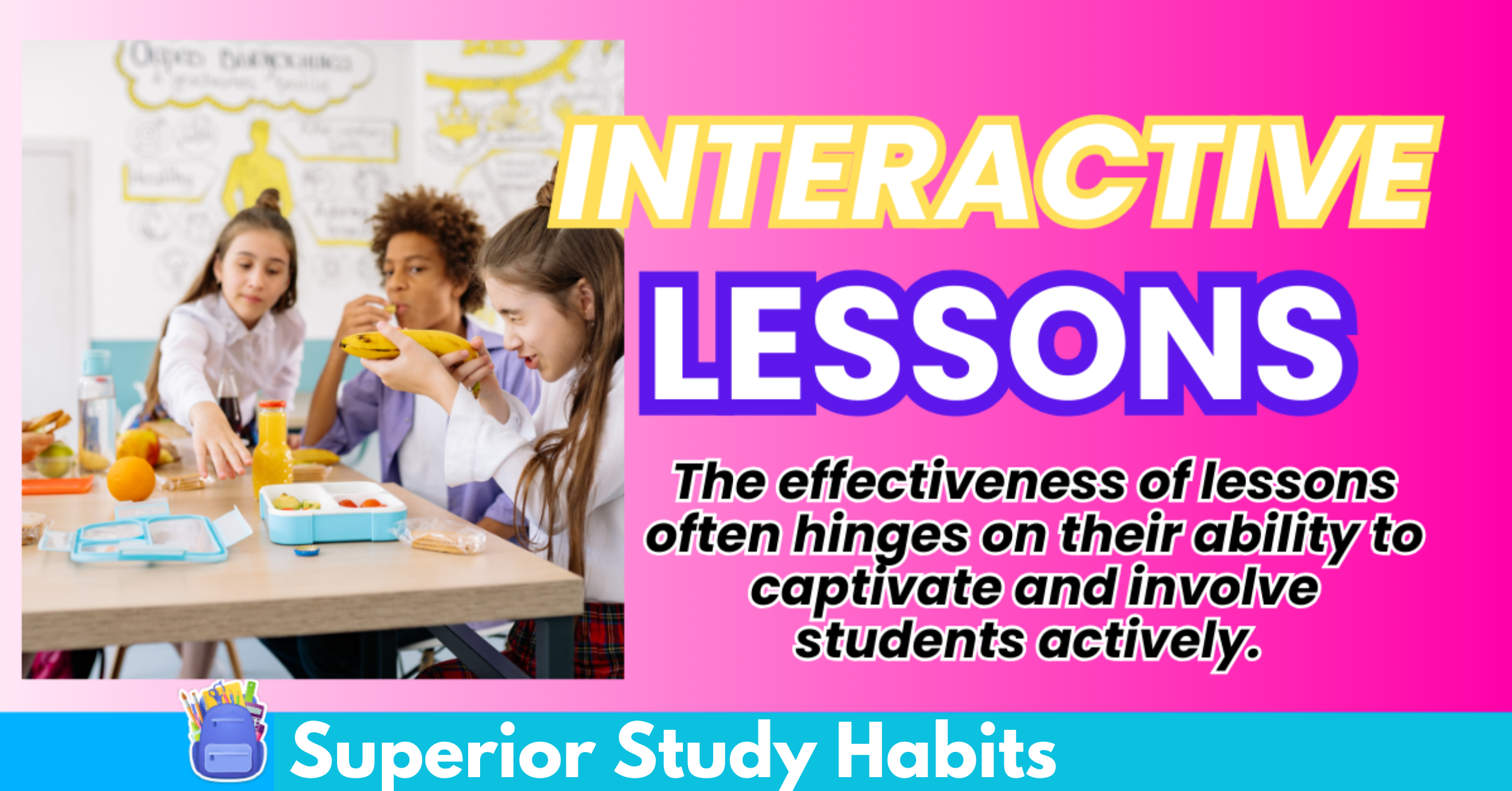 make lessons more engaging and interactive
