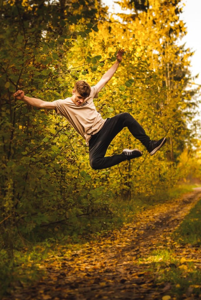 joy, success, freedom, happy, victory, fun, happiness, active, award, dancing, winner, jump, lifestyle, boy, young men, young, hiking, autumn, outdoors, activity, autumn colors, trekking, brown dance, brown winner, brown dancing, brown happiness, brown fun, victory, award, winner, winner, nature, winner, winner, winner