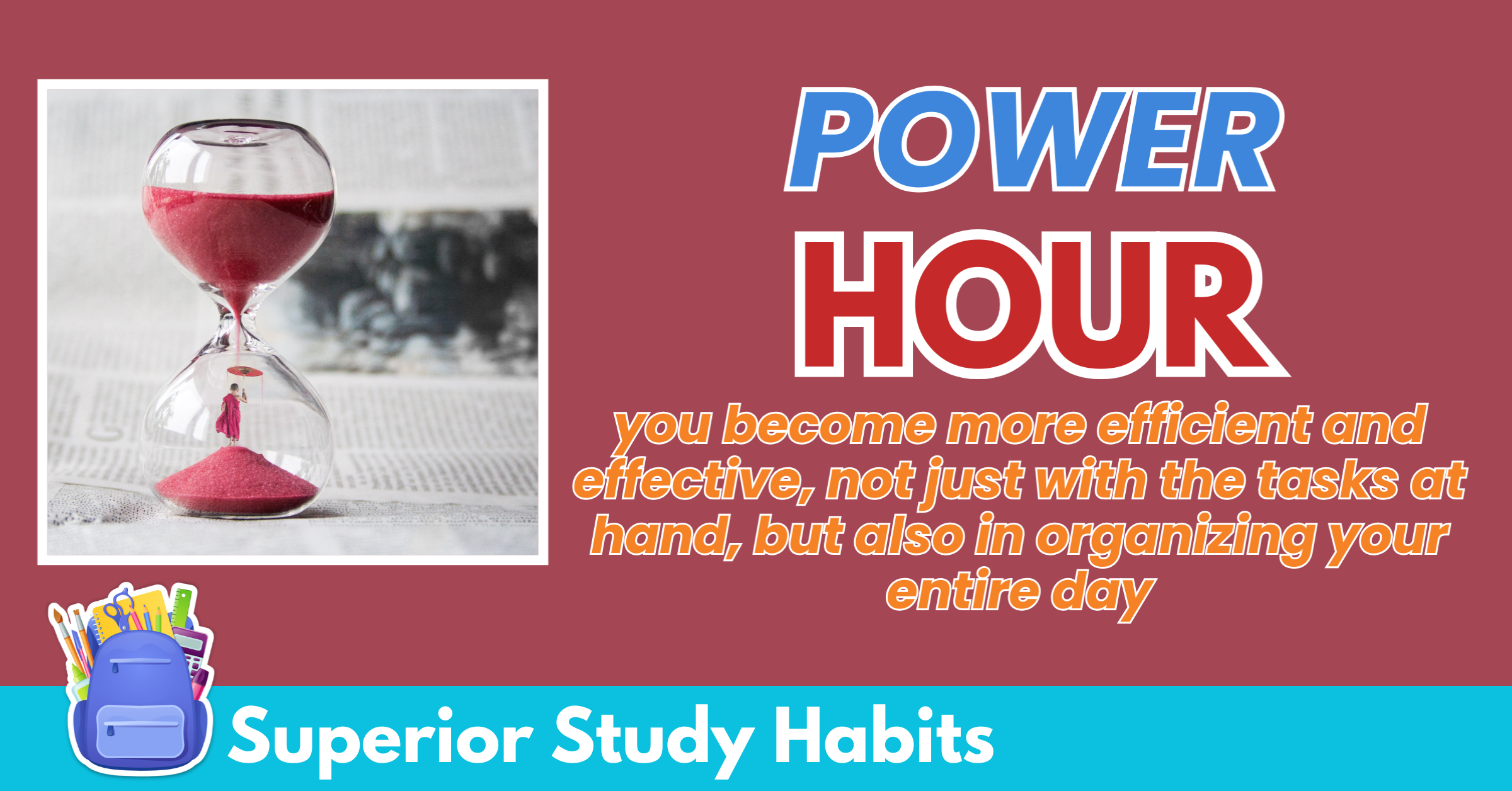 Power hour technique yields long-term productivity