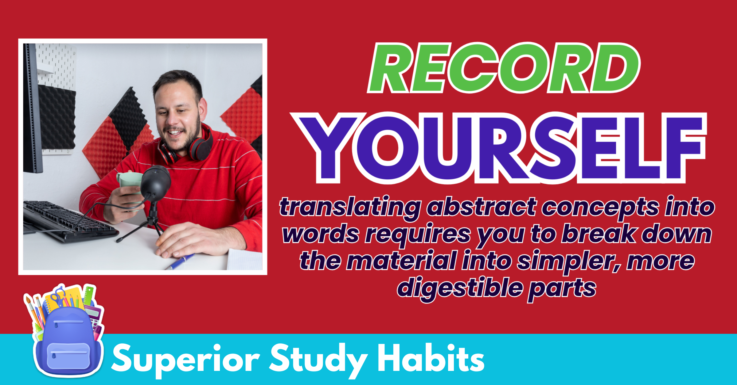 Benefits of Record Yourself for Study Review