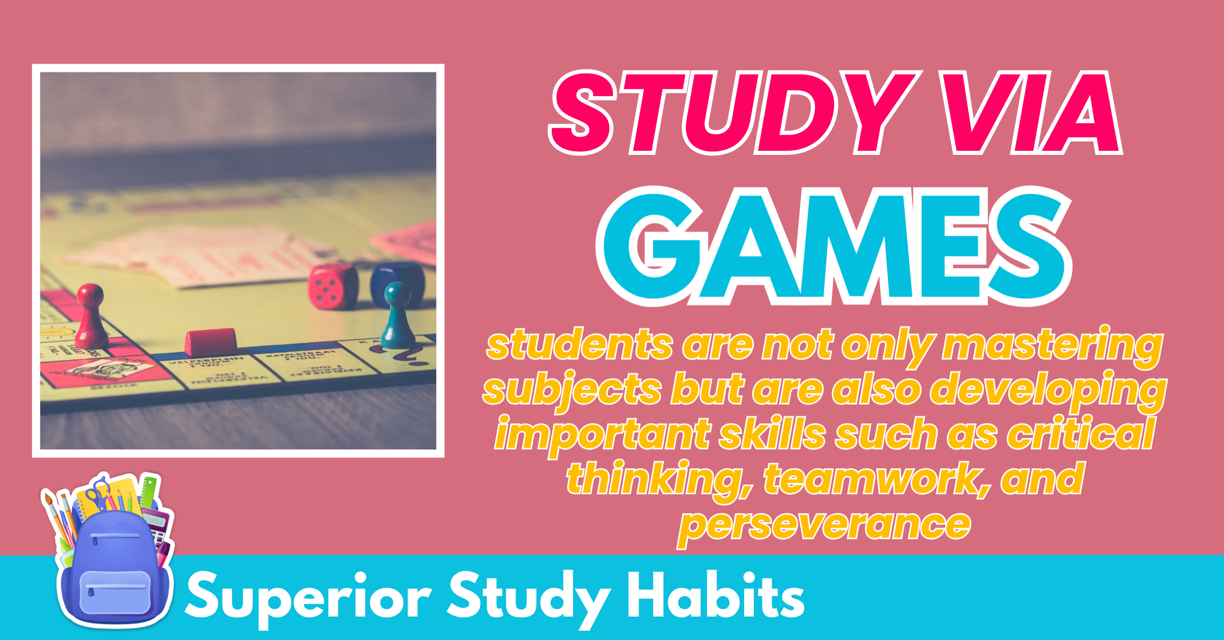 Advantages of Learning Lessons and Topics Through Games