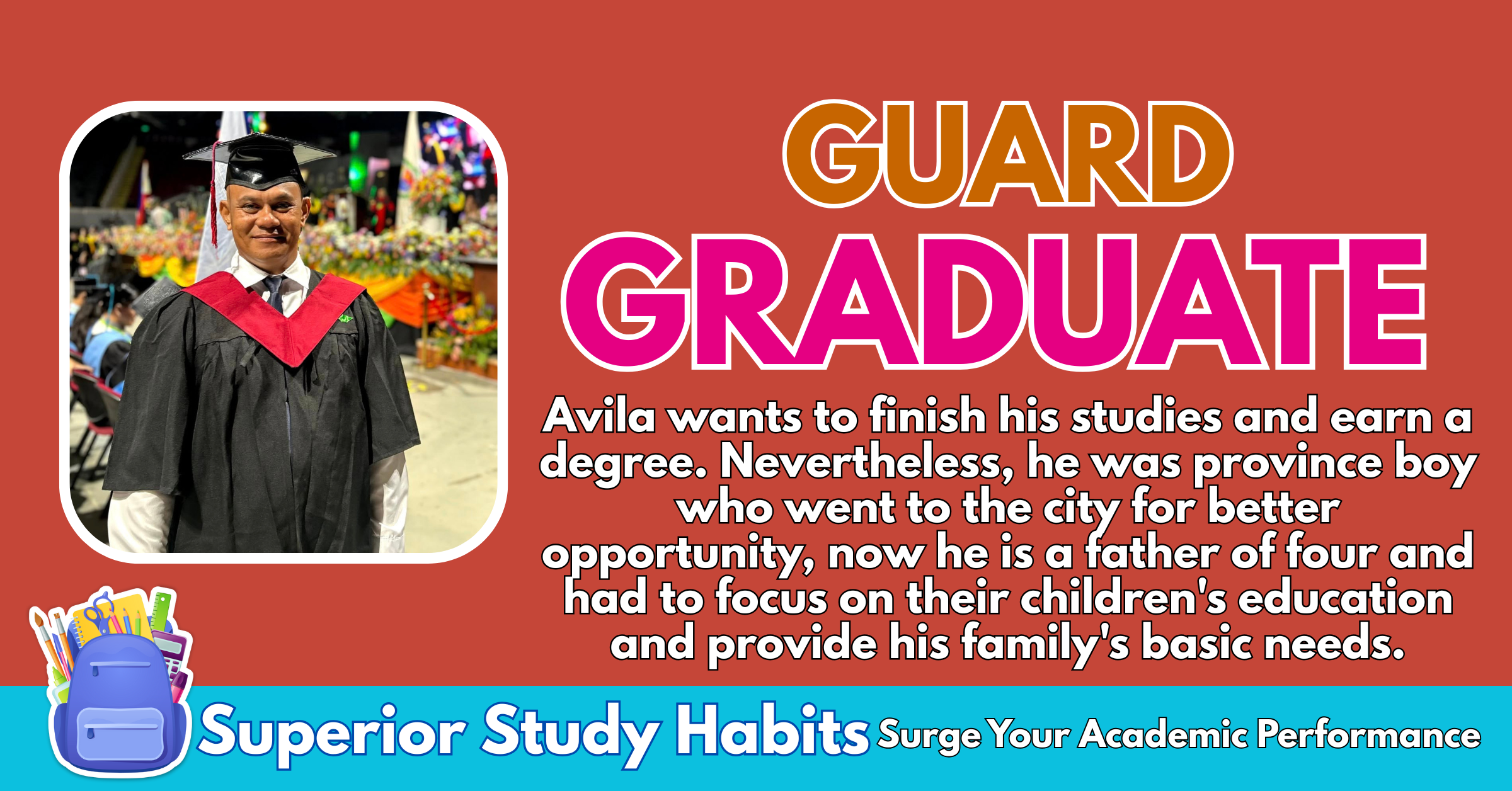 Security Guard Unlocks Dream of Finishing College, From Struggling with Logbooks to Confident Accomplishment Reports