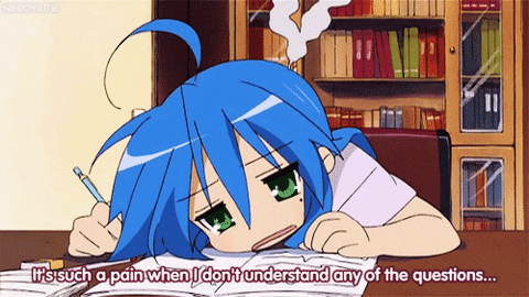 studying lucky star
