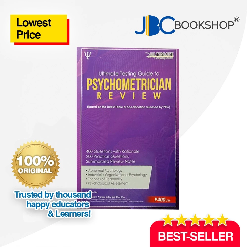 Psychometrician Licensure Examination BLEPP Guide and Results 4 Ultimate Testing Guide to Psychometrician Review