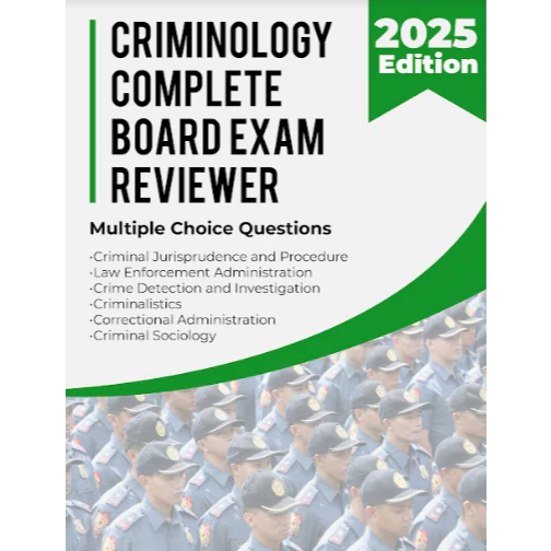 Criminology Licensure Exam CLE Guide and Results 5 Criminology Complete Board Exam Reviewer