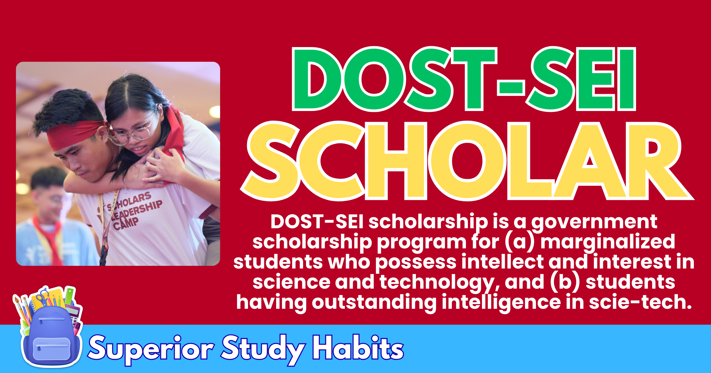 The Complete Guide to Avail Scholarship from DOST-SEI 17 The Complete Guide to Avail Scholarship from DOST-SEI