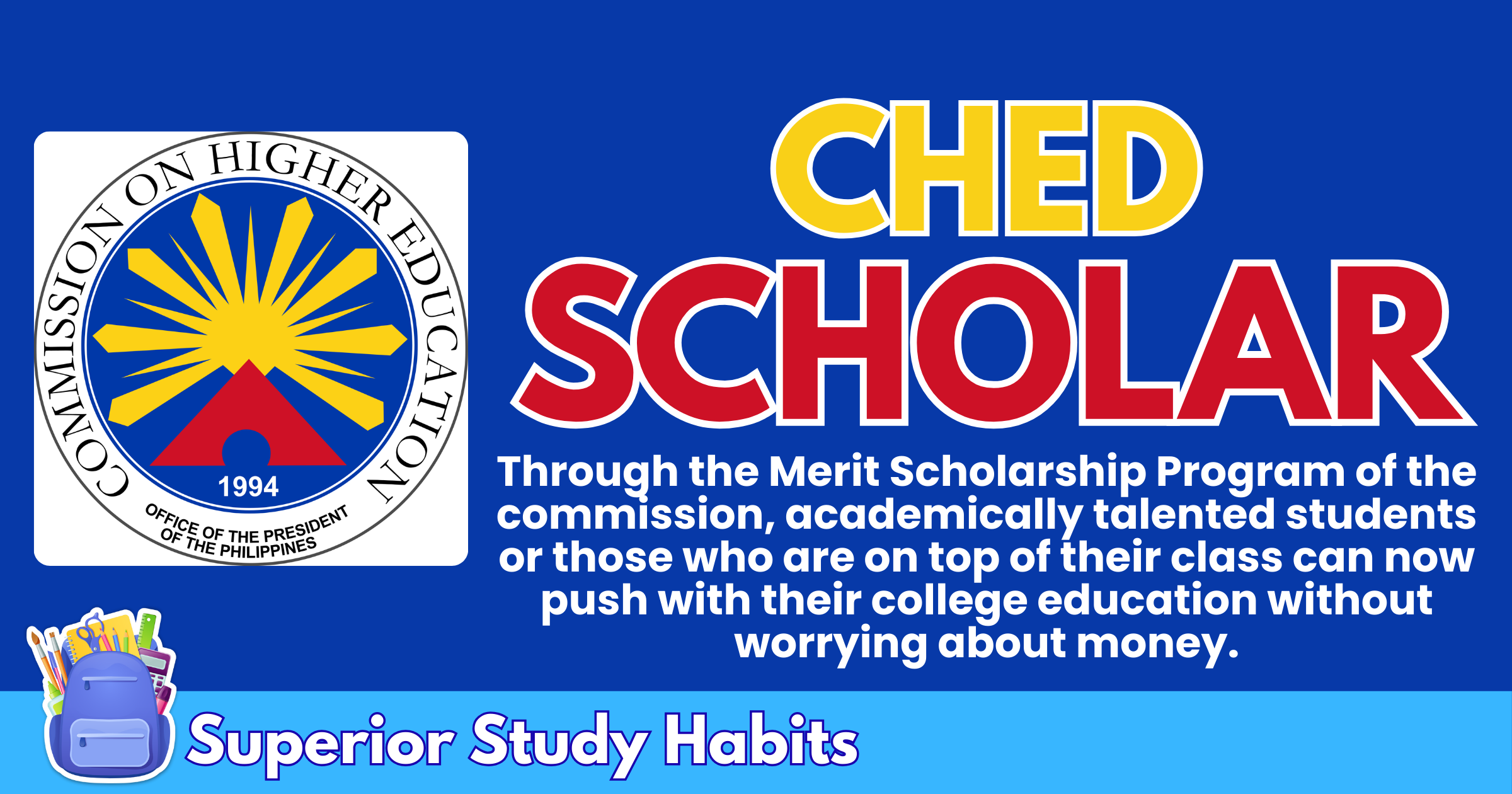The Complete Guide to Avail Merit Scholarship from CHED 15 The Complete Guide to Avail Merit Scholarship from CHED